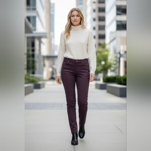 Bench Women's Cozy small fleece lined medium weight long pants NWT lavender